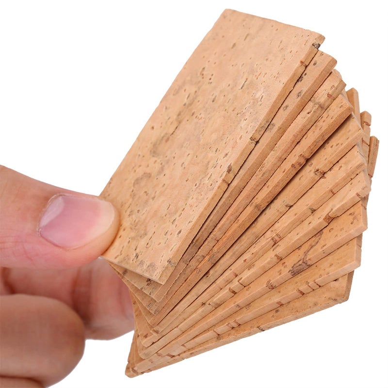 VGEBY 10 Pcs Saxophone Neck Cork, Sax Neck Joint Cork Instrument Accessories Saxophone Replacement - Image 2